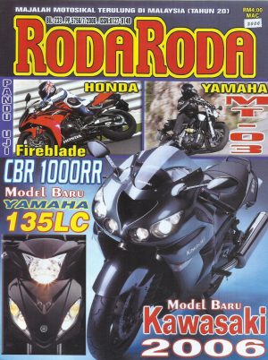 Majalah Roda Roda Bilangan 233, Mac 2006